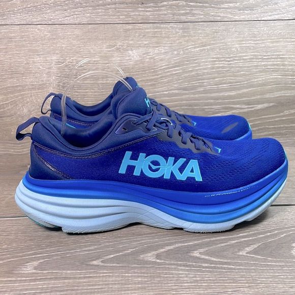 Hoka One One Other - Hoka One One Bondi 8 Mens Size 11.5D Bellwether Blue Bluing Running Sneakers